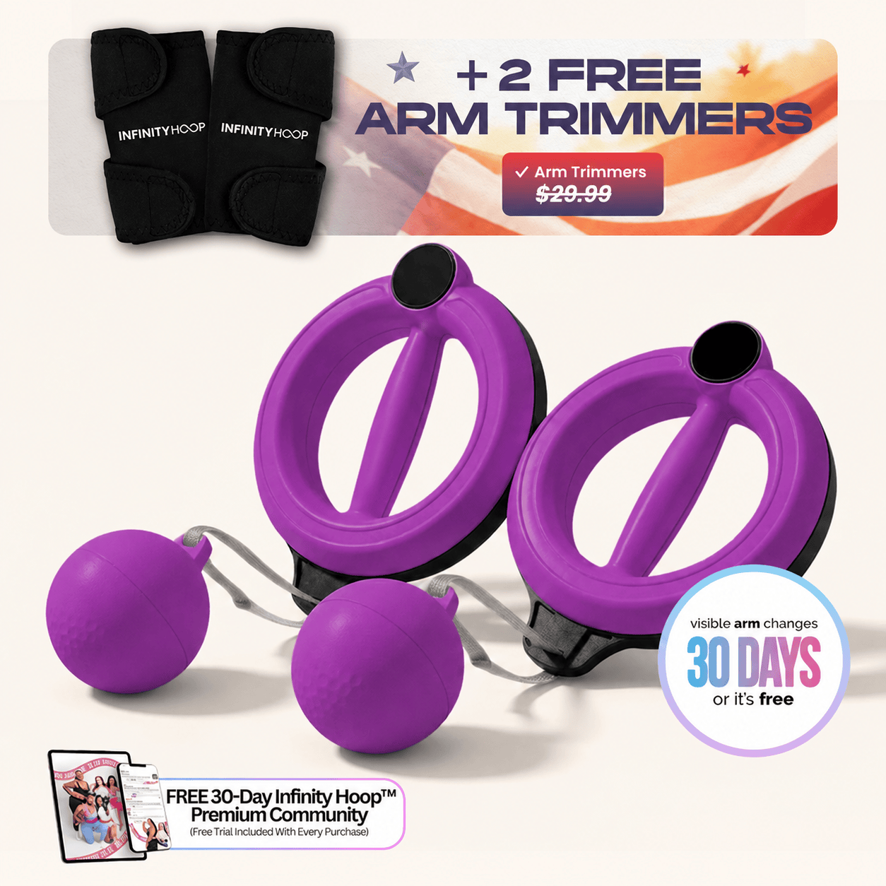 Infinity Arm Hoop™ - Early Memorial Day Sale