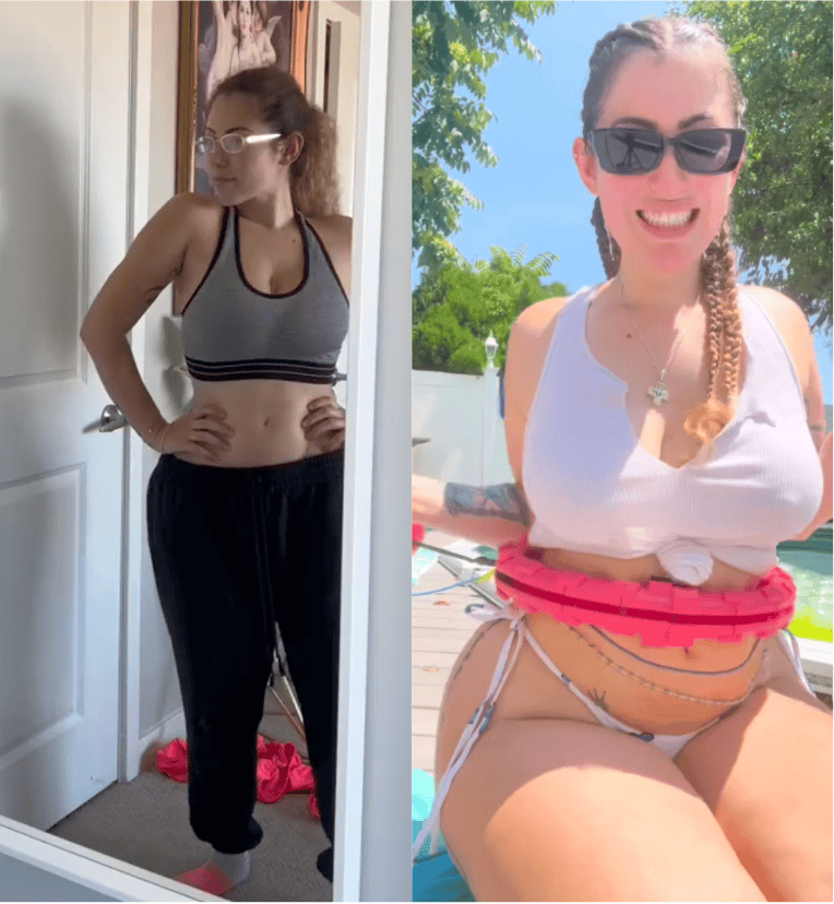 Mariana before and after