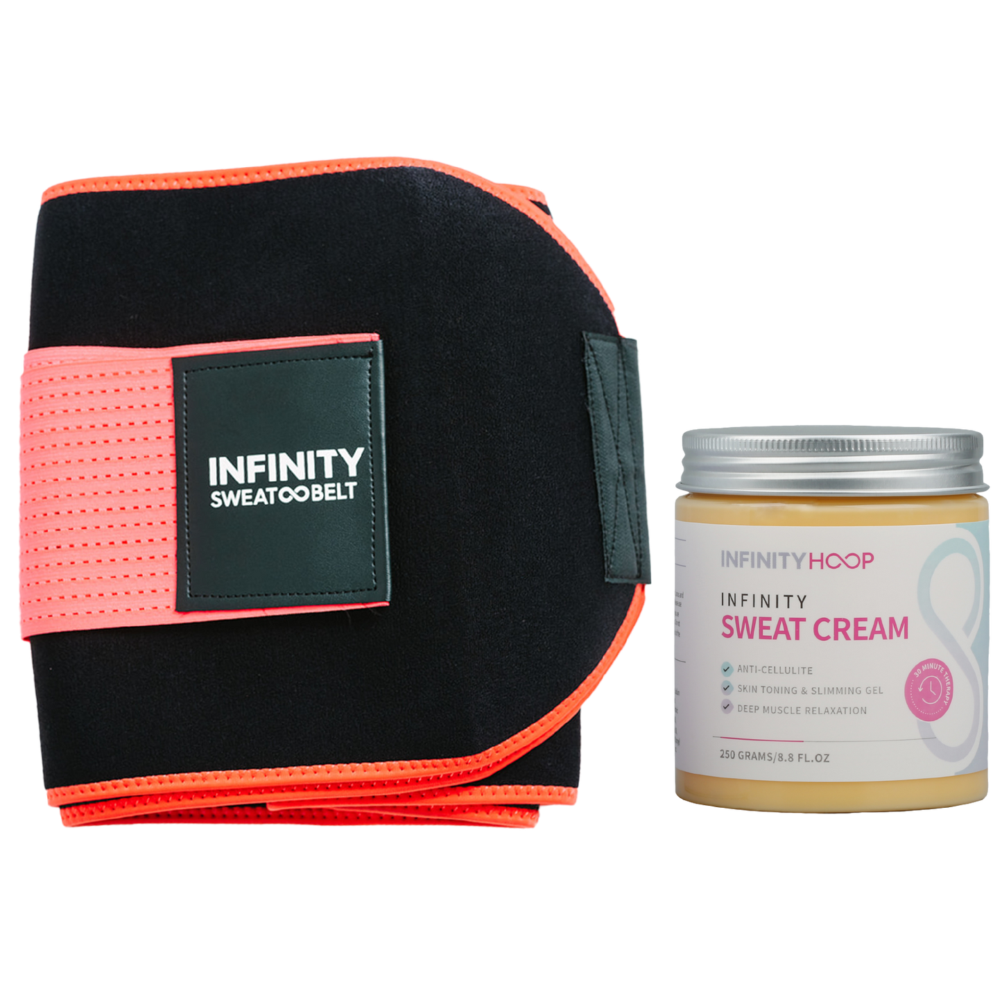 Paquete Infinity Sweat: crema reductora de cintura y sudor®