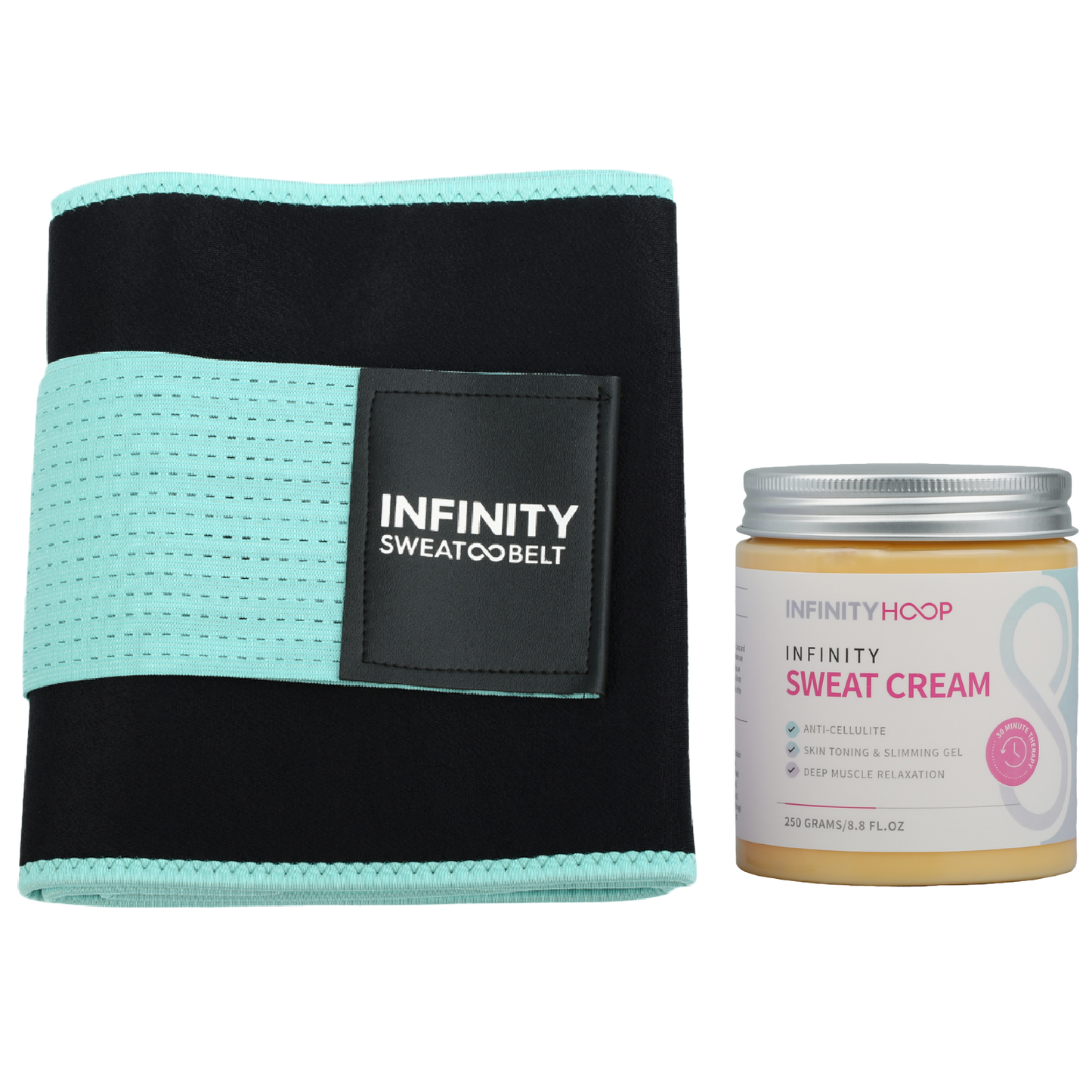 Paquete Infinity Sweat: crema reductora de cintura y sudor®