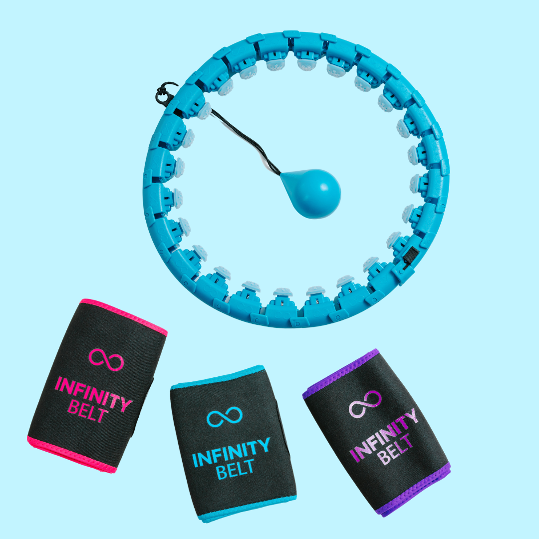 Get your Infinity Hoop & Sweat Belt for 55% OFF!